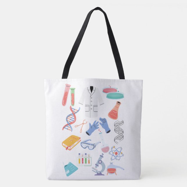 Laborbiotechnologie Große Tote Bag (Vorderseite)
