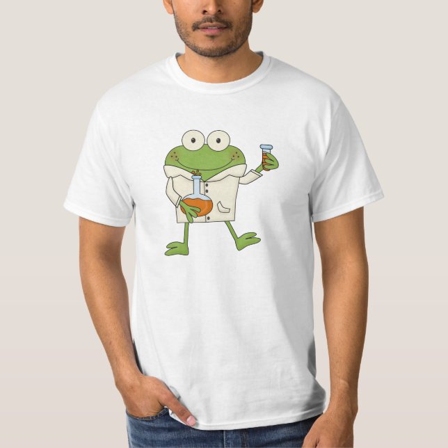 Laborfrosch T-Shirt (Vorderseite)