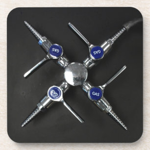 Laborgasventile auf dem Labrador Untersetzer