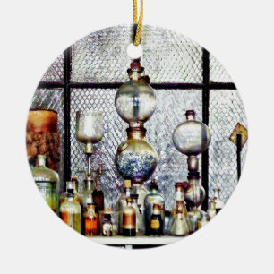 Laborglaswaren Keramik Ornament