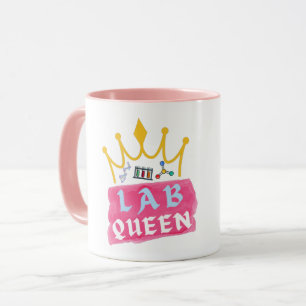 Laborkönigin - Labor Mädchen Tasse