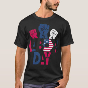 Labortag Essen Jungen Lastwagen Junge Hemd Geburts T-Shirt