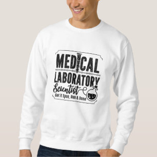 Labortechniker Medizinischer Laborwissenschaftler Sweatshirt