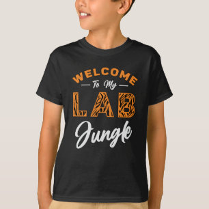 Labortechniker Willkommen in meinem Labrador Dschu T-Shirt