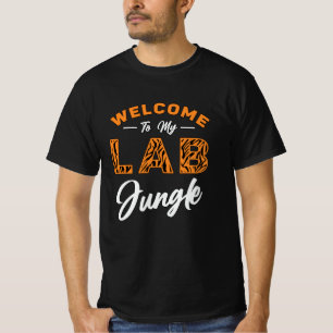 Labortechniker Willkommen in meinem Labrador Dschu T-Shirt