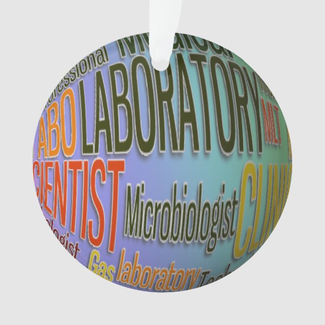 LABORwissenschaftler FASST BIOLOGE-M.Ü. MLT AB Ornament (Vorderseite)