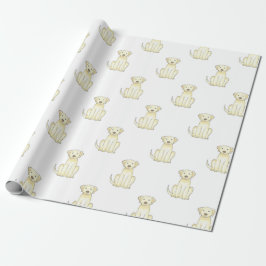 Labrabor Retriever-Hundegeschenk-Packpapier Geschenkpapier