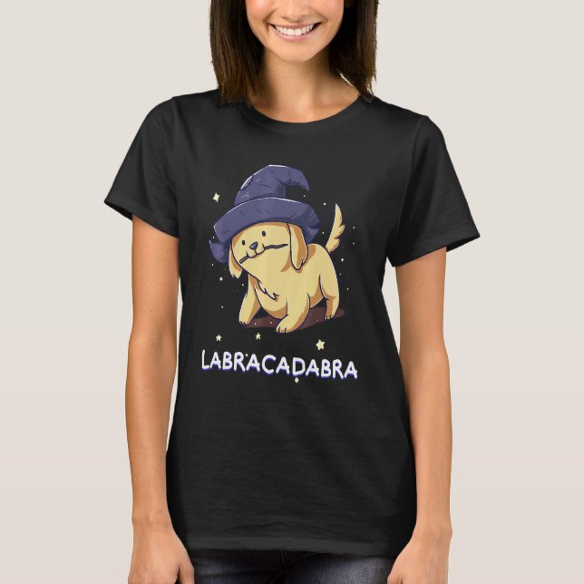Labracadabra Labrador Retriever Downer Eigentümer  T-Shirt (Vorderseite)