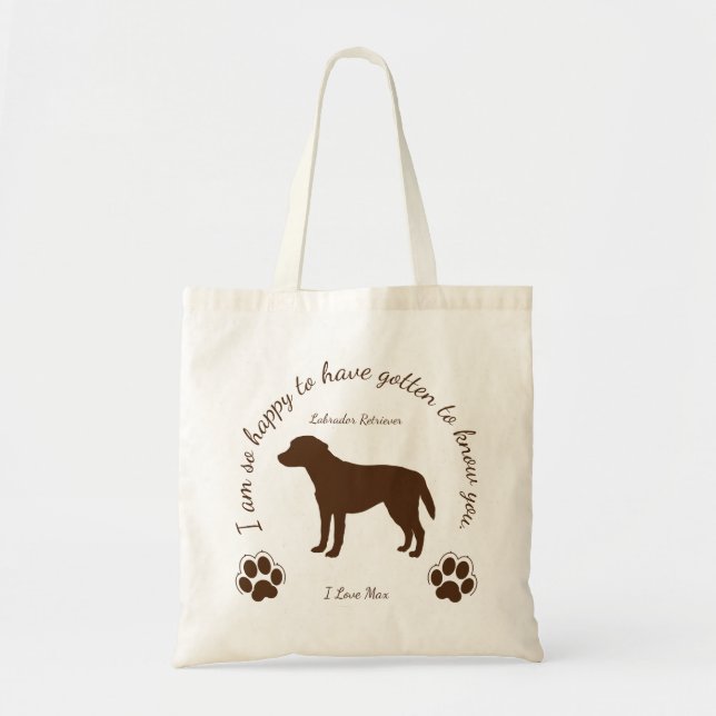 Labradever Tasche für Ihren Hundトトグ für Sie (Vorne)