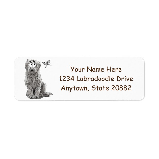 Labradoodlabel (Vorne)