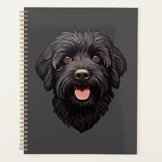 Labradoodle Black Dog Planer
