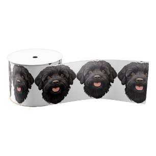 Labradoodle Black Dog Ripsband