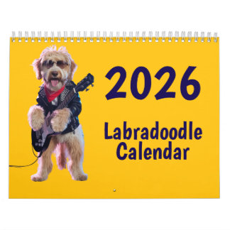 Labradoodle Calendar Kalender