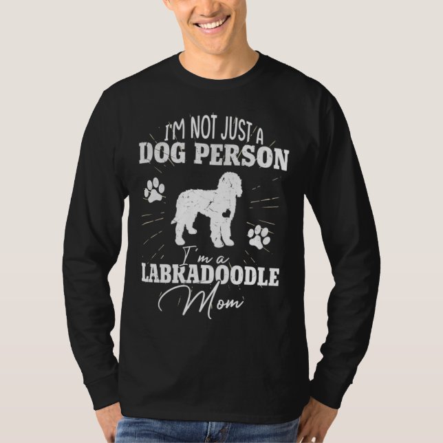 Labradoodle Dog Mom  for Women Puppy  Mothers Day T-Shirt (Vorderseite)