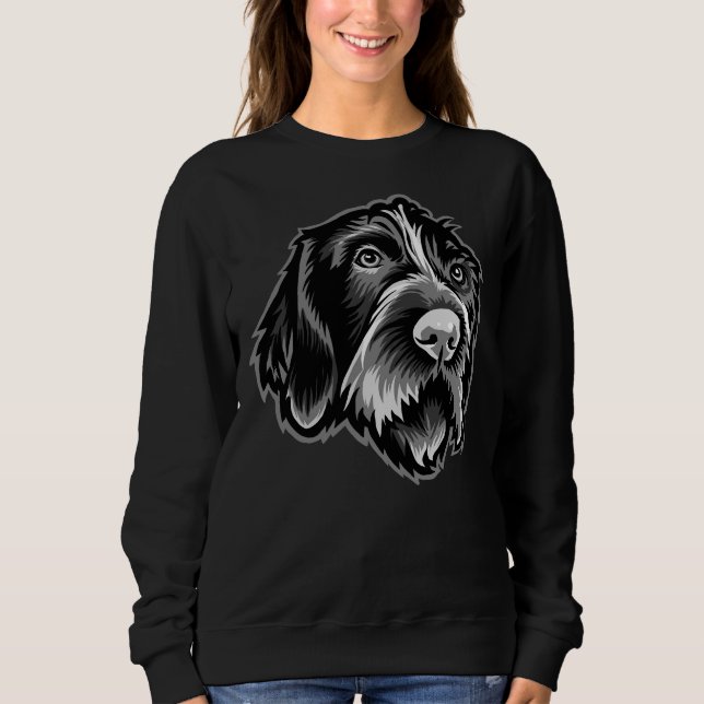 Labradoodle Dog Sweatshirt (Vorderseite)