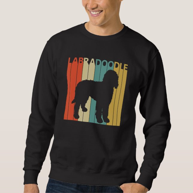 Labradoodle Dog Sweatshirt (Vorderseite)