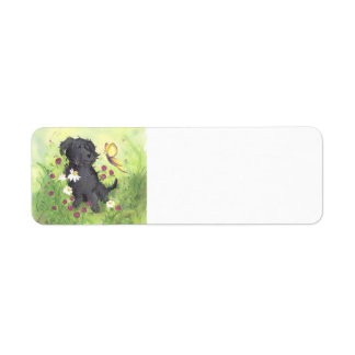 Labradoodle Doodle Doodle Hund / Rücksendeadresse