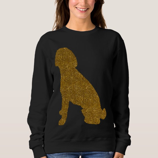 Labradoodle  For Women Girl Dog Animal Poodle Sweatshirt (Vorderseite)