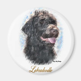 Labradoodle-Geschenke Magnet