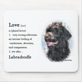 Labradoodle-Geschenke Mousepad