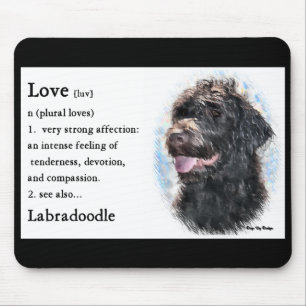 Labradoodle-Geschenke Mousepad