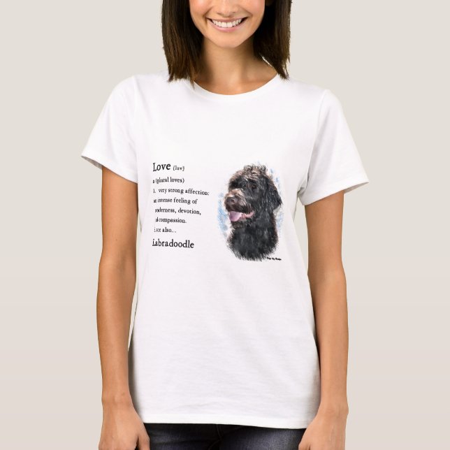 Labradoodle-Geschenke T-Shirt (Vorderseite)