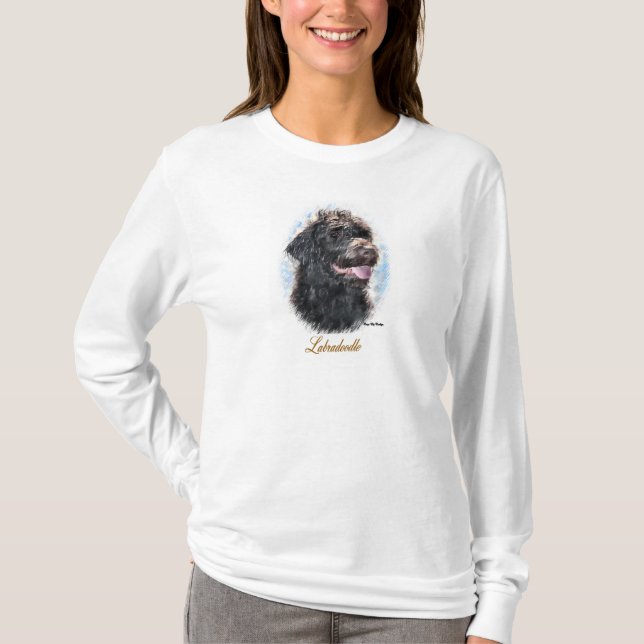 Labradoodle-Geschenke T-Shirt (Vorderseite)