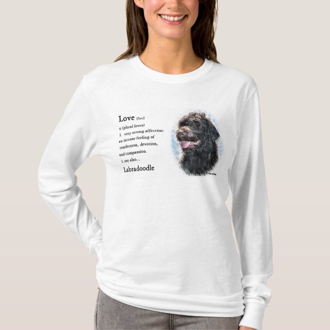 Labradoodle-Geschenke T-Shirt (Vorderseite)