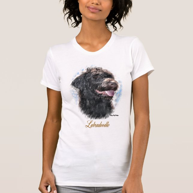 Labradoodle-Geschenke T-Shirt (Vorderseite)