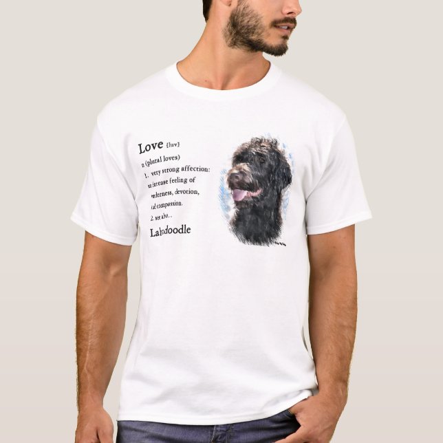 Labradoodle-Geschenke T-Shirt (Vorderseite)