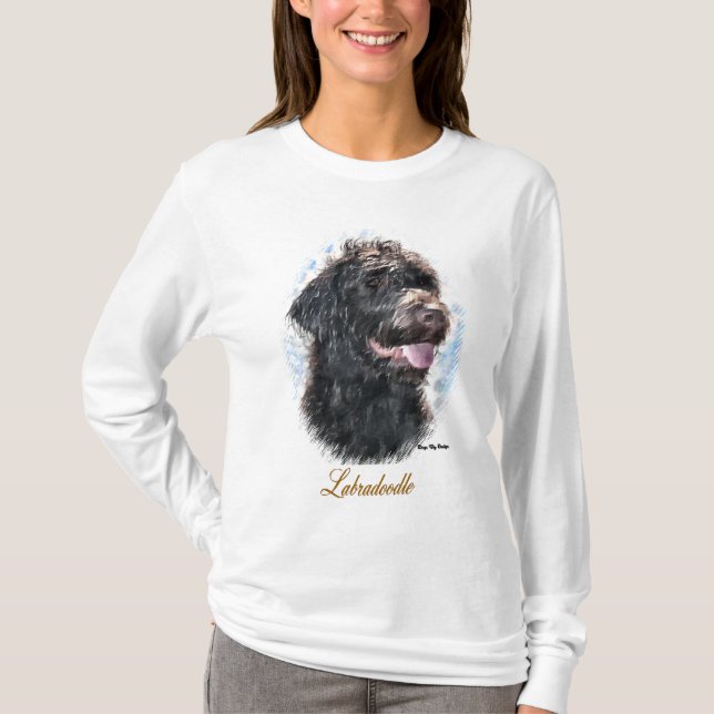 Labradoodle-Geschenke T-Shirt (Vorderseite)