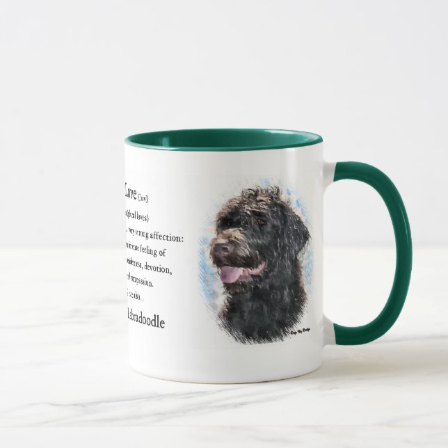 Labradoodle-Geschenke Tasse (Rechts)