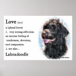 Labradoodle gibt Kunstdrucke Poster