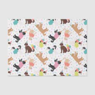 Labradoodle / Goldendoodle Geburtstagsparty Seidenpapier