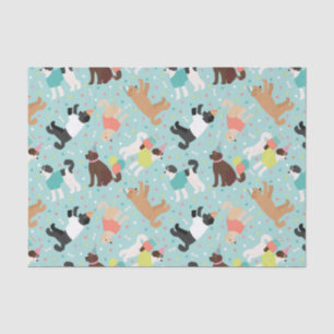 Labradoodle / Goldendoodle Geburtstagsparty Seidenpapier
