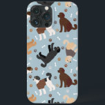 Labradoodle/Goldendoodle Knochen und Paare Case-Mate iPhone Hülle<br><div class="desc">Niedliche Labradoodle / Goldendoodle Hunde sitzen und stehen und rollen mit Creme,  Aprikose,  Schokolade,  Schwarz- und Parti-Mäntel mit verstreuten Hundeknochen und Pappprints Muster.</div>