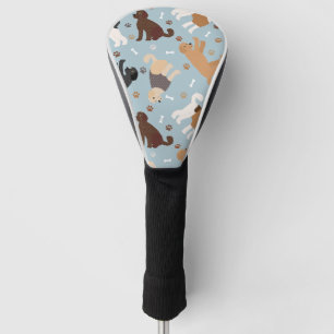 Labradoodle/Goldendoodle Knochen und Paare Golf Headcover