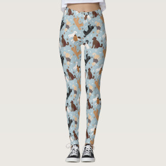 Labradoodle/Goldendoodle Knochen und Paare Leggings