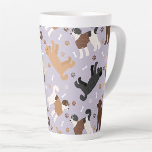 Labradoodle/Goldendoodle Knochen und Paare Milchtasse