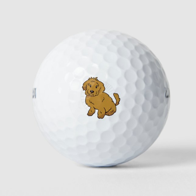 Labradoodle Golfball (Vorderseite)