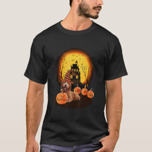 Labradoodle Halloween für Kinder Mama Vater Liebe  T-Shirt