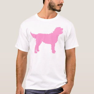 Labradoodle Hund (im Rosa) T-Shirt