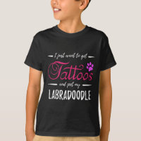 Labradoodle Hund Lover Tattoo Funny Hund Mama Gesc