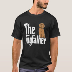 Labradoodle Hund Vater Dogvater Hunde Daddy Vater T-Shirt