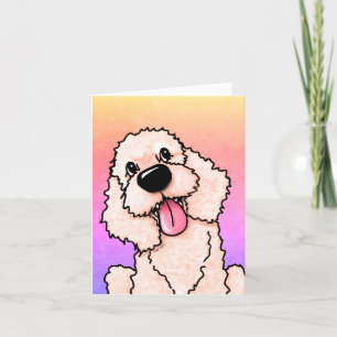 Labradoodle-Hundekarte Dankeskarte