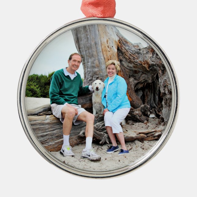 Labradoodle - Izzy Silbernes Ornament (Vorne)