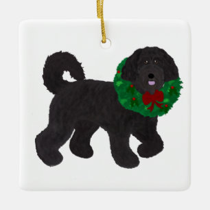 Labradoodle Keramikornament