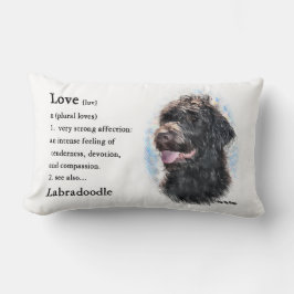 Labradoodle-Liebe ist Geschenke Lendenkissen