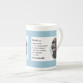 Labradoodle-Liebe ist Geschenke Prozellantasse
