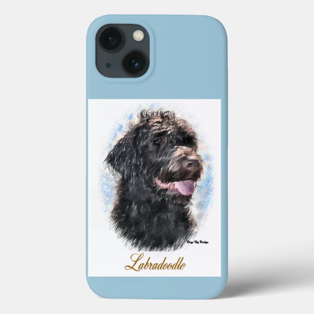 Labradoodle Liebhaber von Kunst Case-Mate iPhone Hülle (Rückseite)